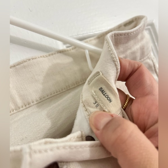 Madewell Balloon Jean in Canvas wash - Picture 7 of 12
